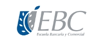 escuela bancaria y comercial logotipo