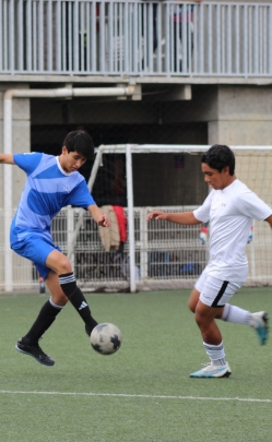 Prepa UVAE partido de futbol