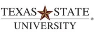 texas state university logotipo